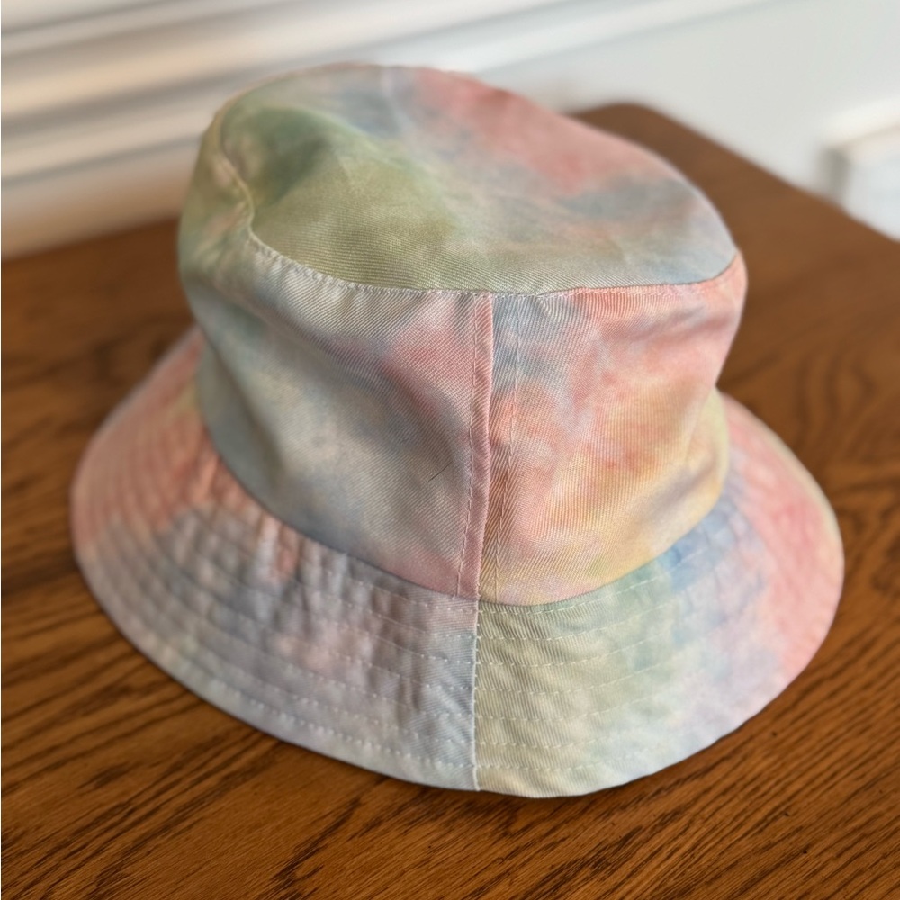 Pastel Tie-Dye Bucket Hat, Girl’s OS Accessory - Picture 6 of 9